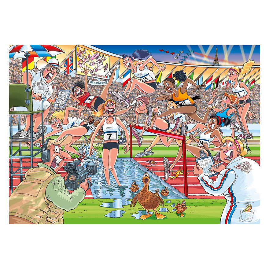 Jumbo wasgij original 44 legpuzzel - zomerspelen!, 1000st.