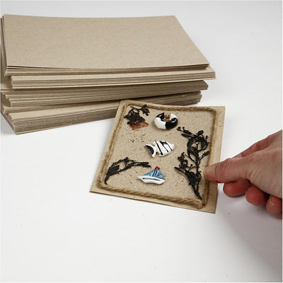 Creativ company cc recycled karton a5 bruin 125 vel