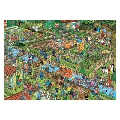 Jumbo jan van haasteren legpuzzel - volkstuintjes, 1000st.