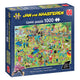 Jumbo jan van haasteren legpuzzel - hondenparcours, 1000st.