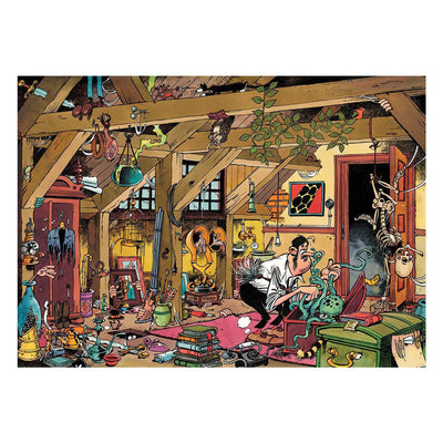 Jumbo jan van haasteren legpuzzel - oldtimers de vrijgezel, 1000st.