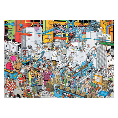 Jumbo jan van haasteren legpuzzel - snoepfabriek, 500st.
