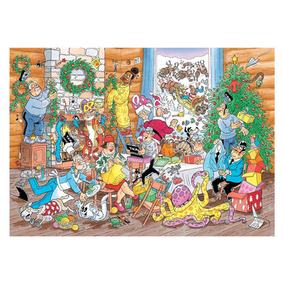 Jumbo jan van haasteren legpuzzel - kerstkriebels - 500st.