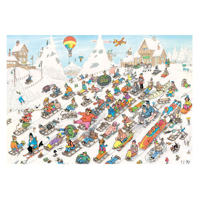 Jumbo jan van haasteren legpuzzel - van onderen! - 2000st.