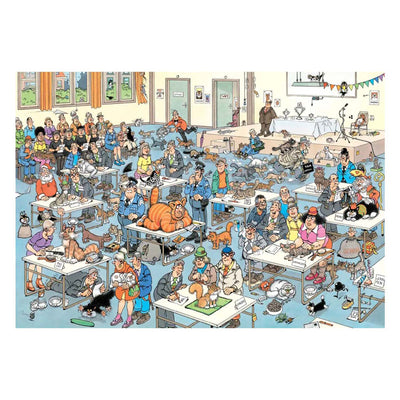 Jan van haasteren legpuzzel - de kattenshow, 2000st.