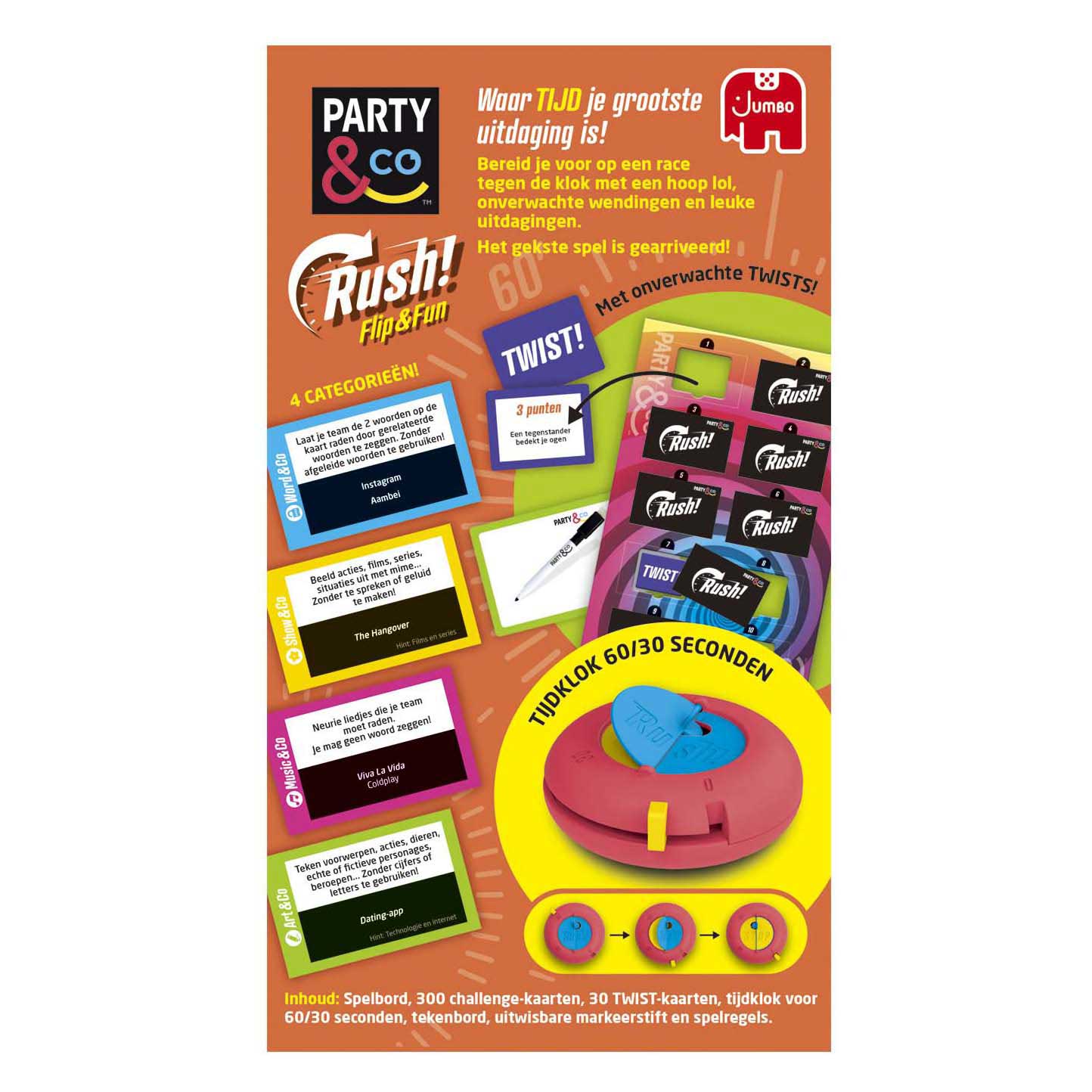 Jumbo party co. rush spel