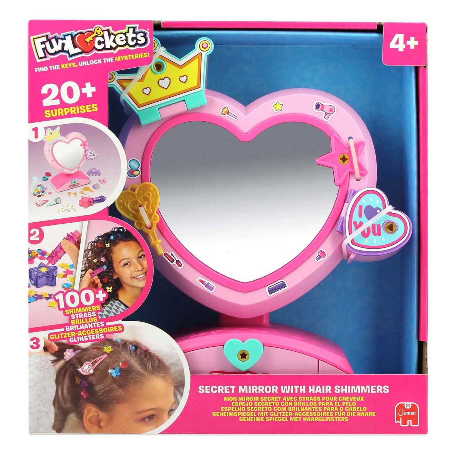 Jumbo funlockets geheime spiegel met haarglinsters