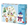 Goula jumbo puzzel xxl winter - 18st.