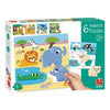 Jumbo goula puzzel 6 habitat - 5st.