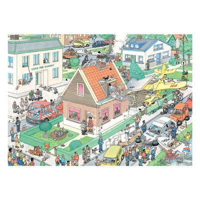 Jan van haasteren legpuzzel - de wet van murphy - 1000st.