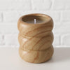 Boltze home kaars in pot leano dolomiet h7,5xø6,5cm