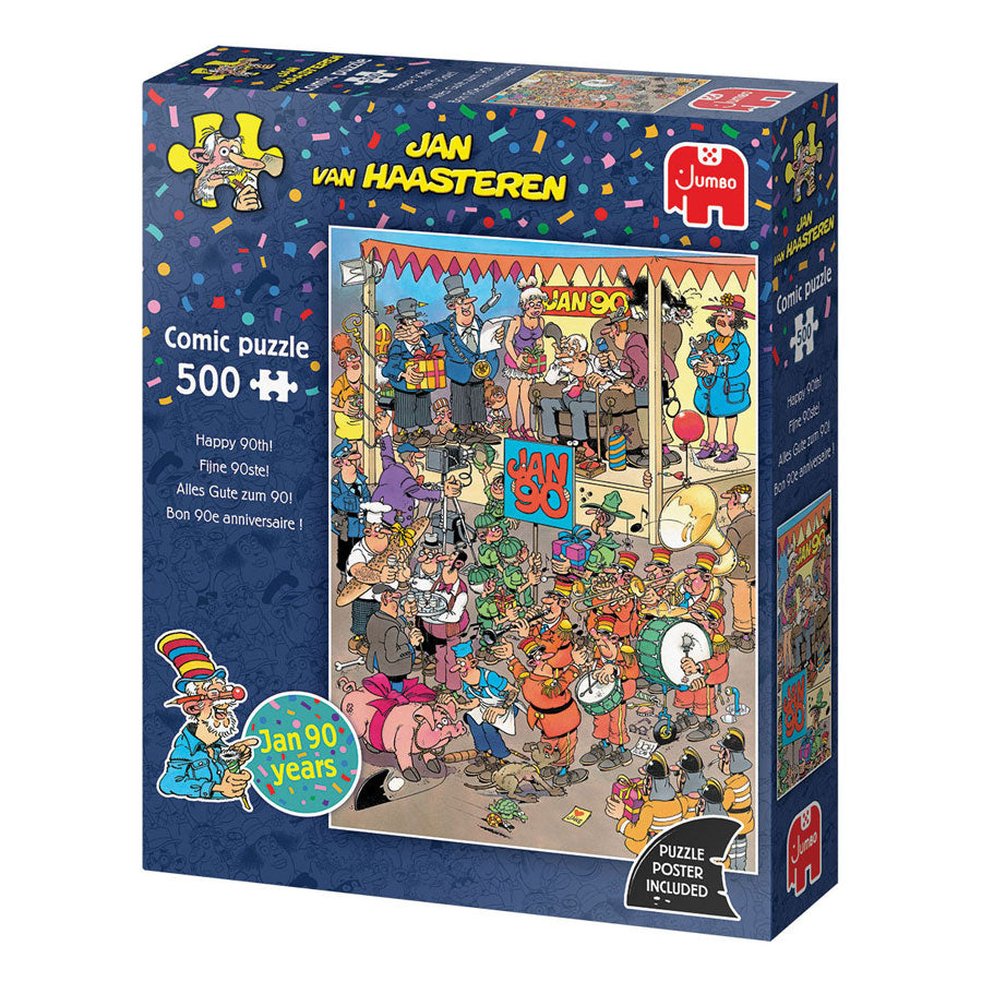 Jumbo jvh titel fijne 90ste 500 stukjes