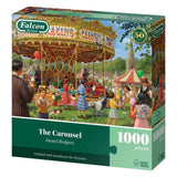 Jumbo falcon puzzel - legpuzzel 1000 stukjes - the carousel - multicolor. - afbeelding 3