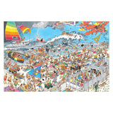 Jan van haasteren legpuzzel - op het strand 1500st. - afbeelding 2
