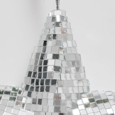 Boltze home kersthanger disco ster 20x20cm