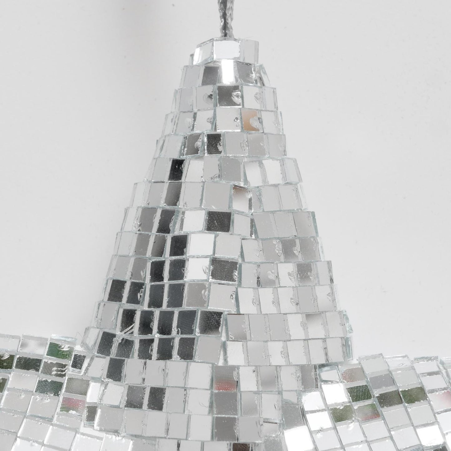 Boltze home kersthanger ster disco 20x20cm kunsttof