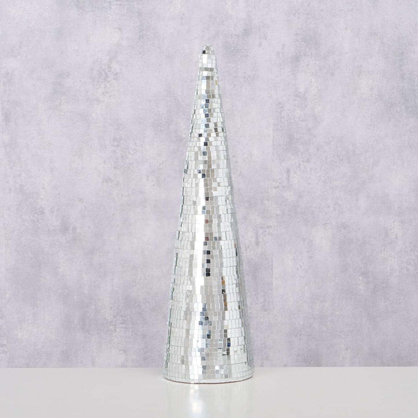 Boltze home kerstboom disco spiegelglas h39cm