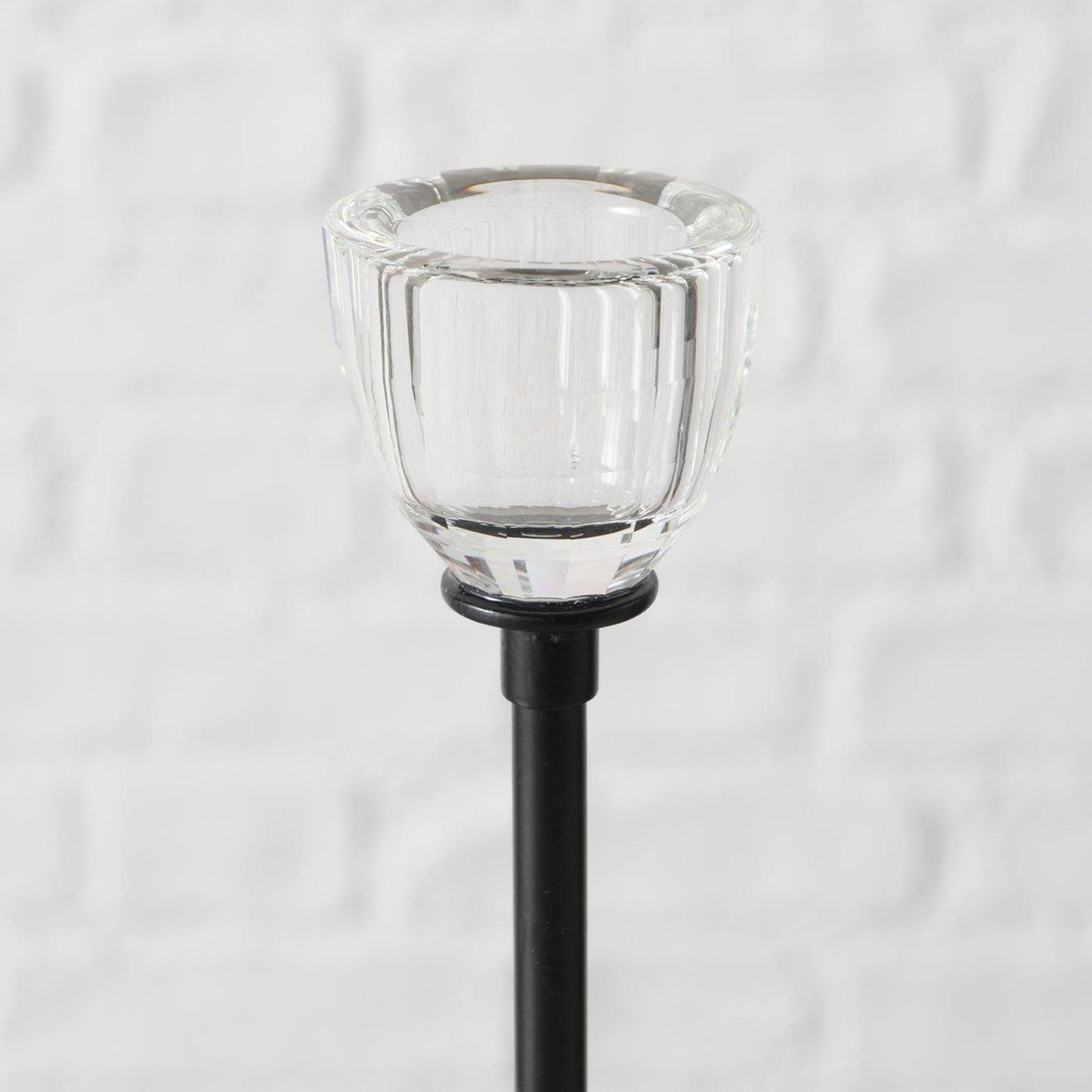 Boltze home kandelaar zwart 3-delig ø7cm