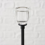 Boltze home kandelaar polus zwart 3-delig ø7xh13,5-17,5-21cm - afbeelding 2
