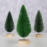 Boltze home decoratief boom bosco sisal dia6x16cm licht groen donker groen grijs groen - afbeelding 2