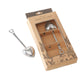 Boltze home theezeef teatime hart doosje a 2 stuks rvs