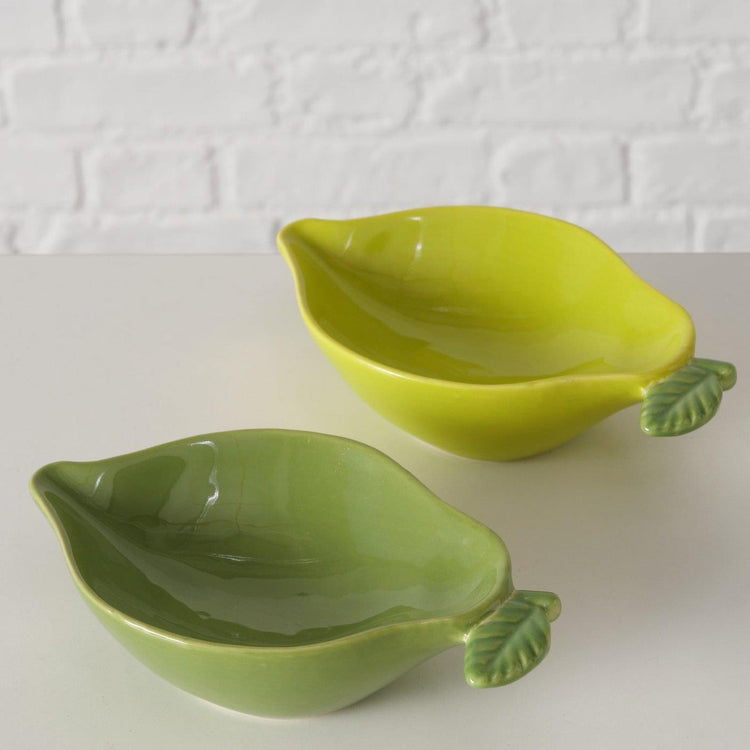 Boltze home schaal lime 16,5x10,2x4,2cm