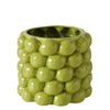 Boltze home bloempot lime dia16x14cm porselein groen