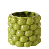 Boltze home bloempot lime dia16x14cm porselein groen - afbeelding 1