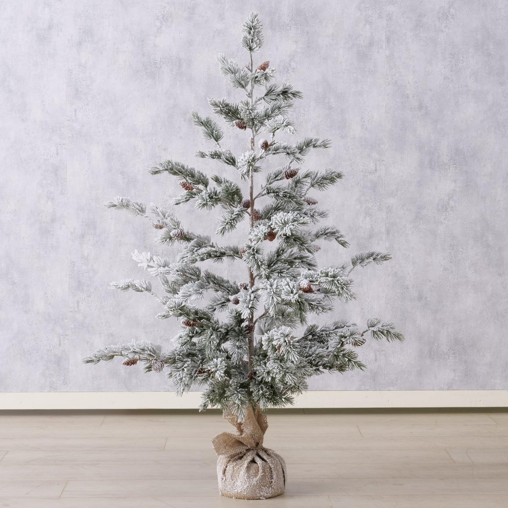 Boltze home kerstboom kiefer h120cm, ijzer