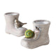 Boltze home bloempot paulona14,2x7,8x10,3cm terracotta