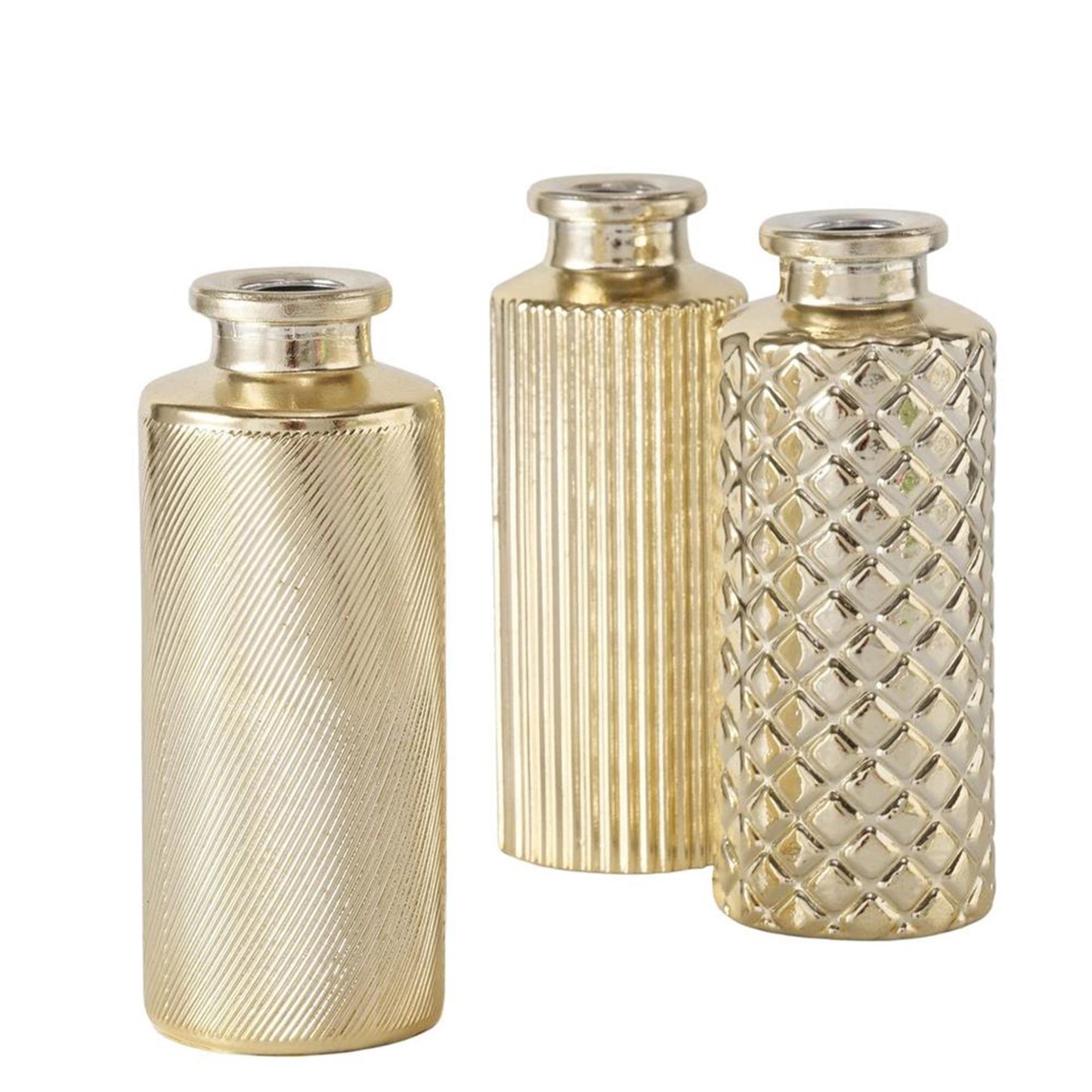 Boltze home vaas adore 13,5cm goud