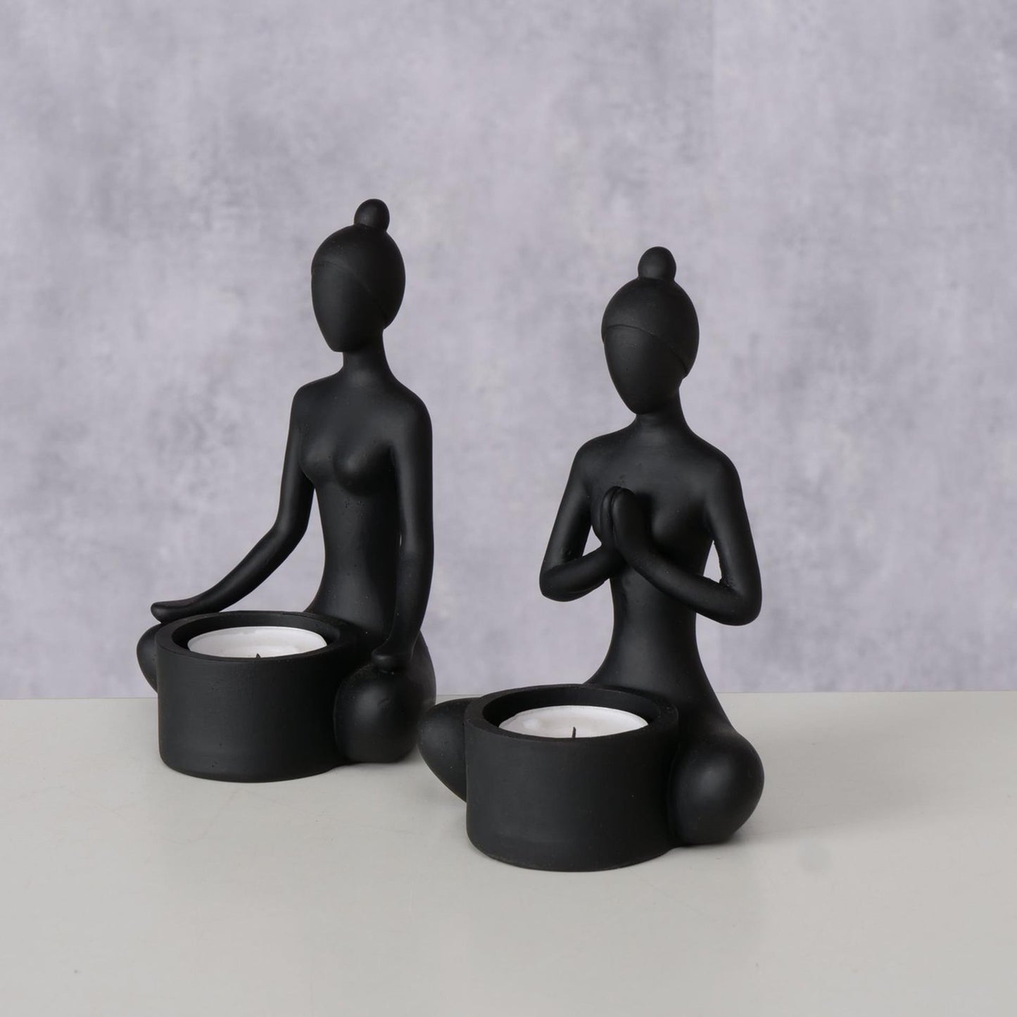 Boltze home theelichthouder yoga