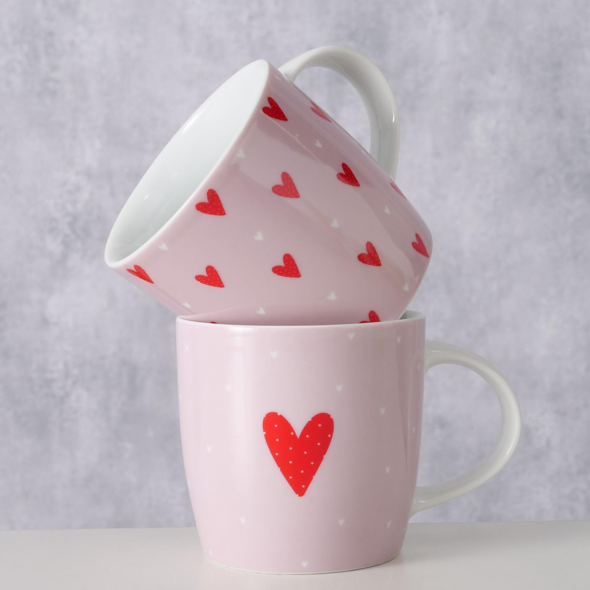 Boltze home mok milena 330ml porselein dia8,5x12cm