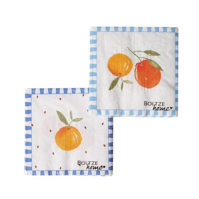 Boltze home servetten sinaasappel 20dlg