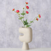 Boltze home vaas pasu h22,8cm beige