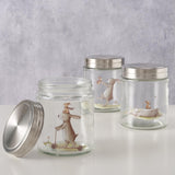 Boltze home voorraadpot bunny 625 ml dia10x12cm glas konijn - afbeelding 2