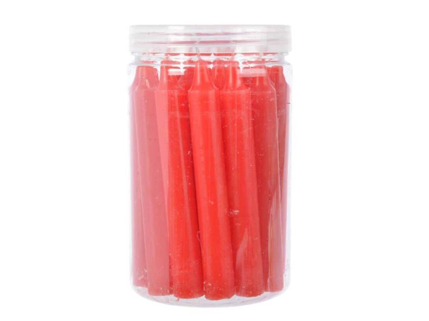 Decoris kerstboomkaarsjes rood 1,3x10.5 cm