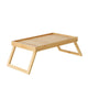 Boltze home bed-dienblad gobi 66x31,5x20,5cm bamboe