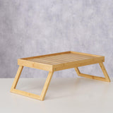 Boltze home bed-dienblad gobi 66x31,5x20,5cm bamboe - afbeelding 2