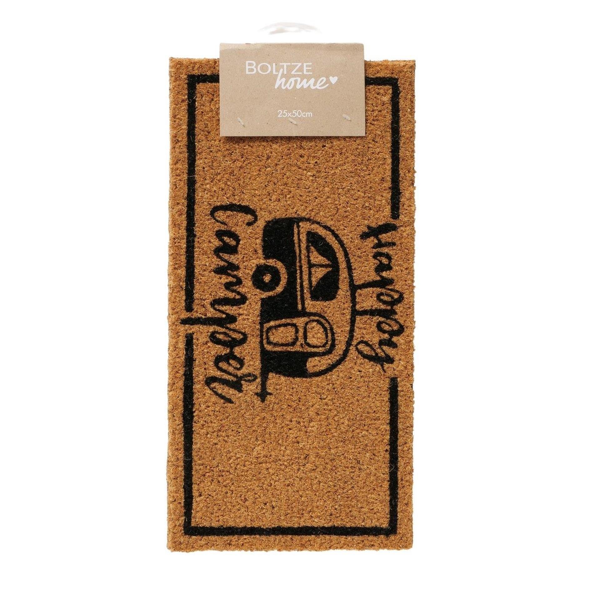 Boltze home deurmat camper kokos 50x25x1,5cm