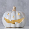 Boltze home decoratieve standaard led monty pompoen ø10,5xh9cm