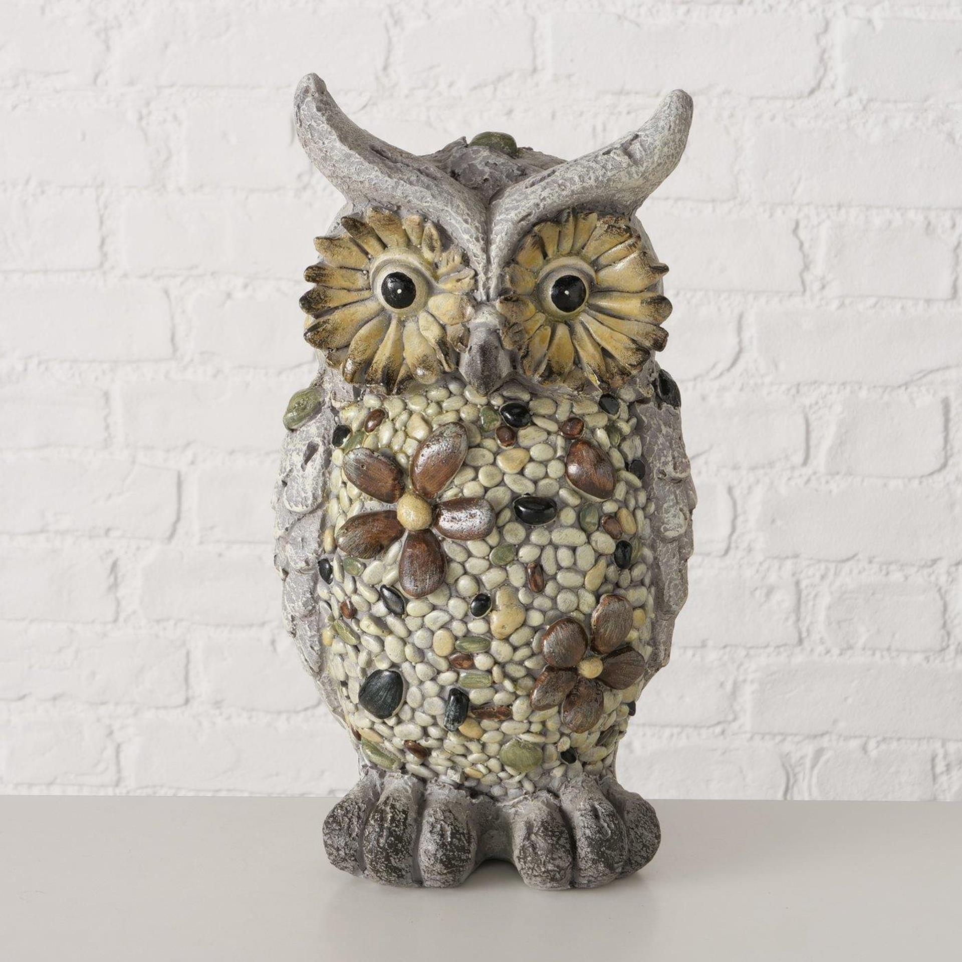 Boltze home figuur uil 21x18x39cm
