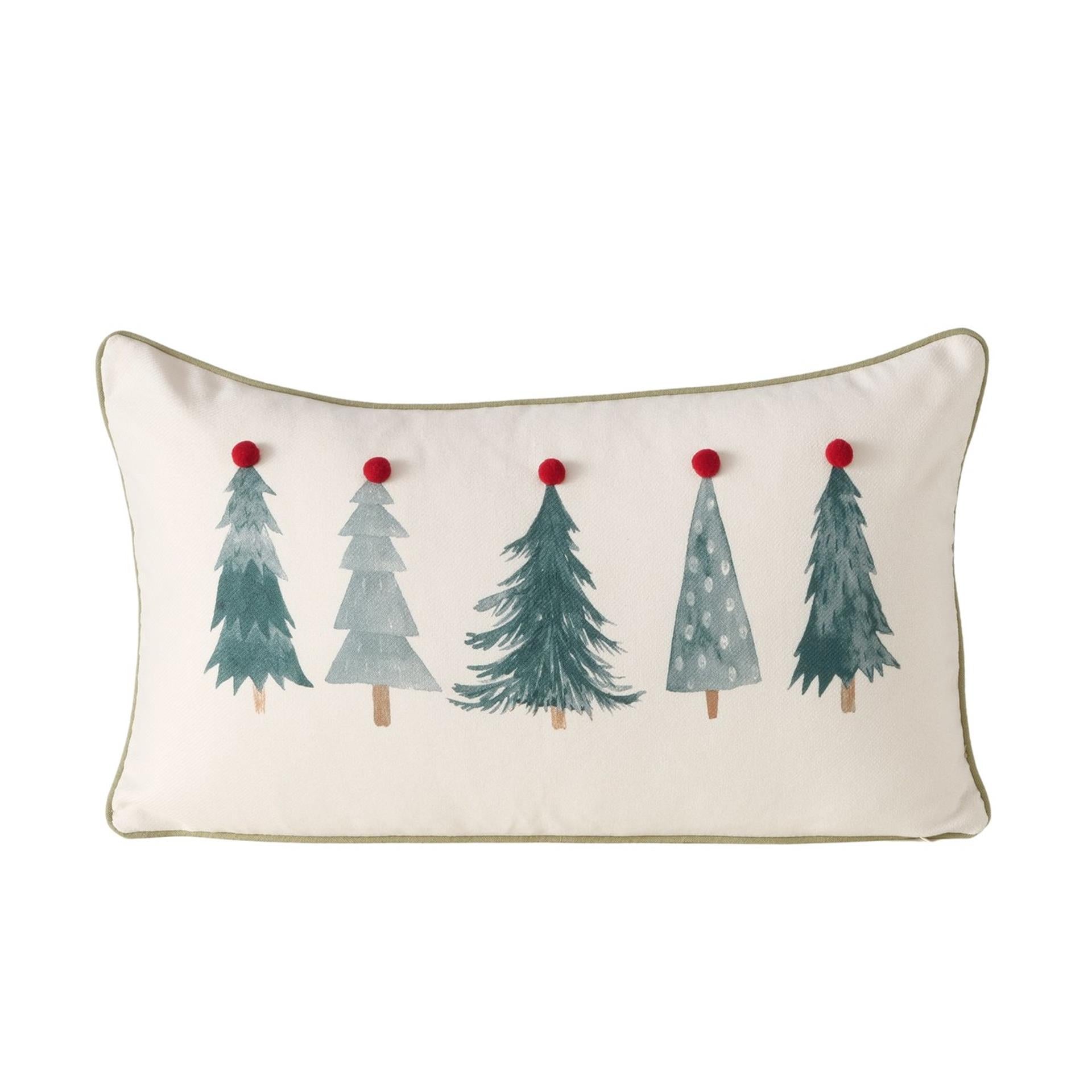 Boltze home kussen kerstboom 30x50x6cm