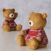 Boltze home figuur beer bailey ø10xh11cm 2 assorti