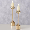 Boltze home kandelaarset goud 2-delig