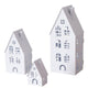 Boltze home lantaarnset dover huis 3-delig l9-13-16,5cm b7,5-10,5-13,5cm h13-24-37cm wit