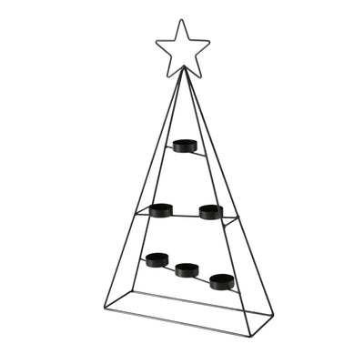 Boltze home theelichthouder kerstboom