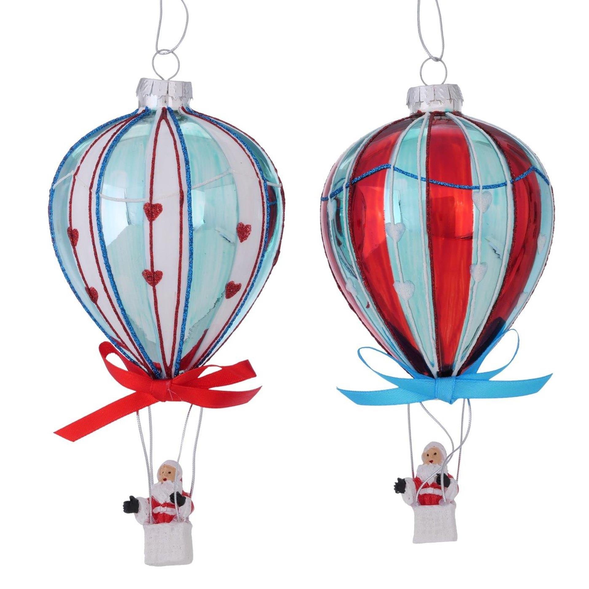 Boltze home kersthanger balloon kerstman 7xh14,5cm