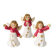 Boltze home figuur engel akina h7cm 4,3x3,5x7cm 3 assorti