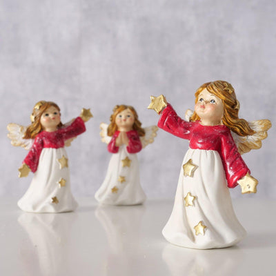 Boltze home figuur engel 4,3x3,5x7cm